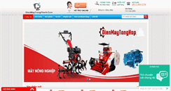Desktop Screenshot of dienmaytrungthanh.com